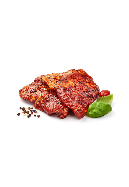 Hirschsteaks Paprika