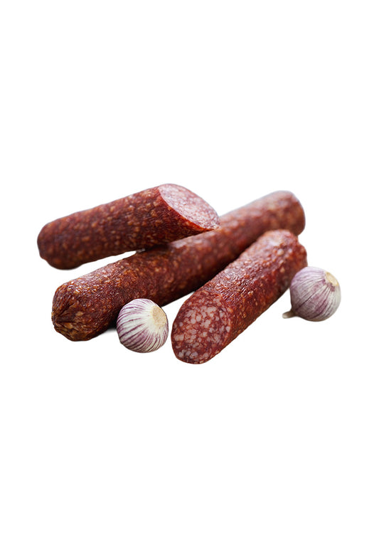 Wildsalami Knoblauch